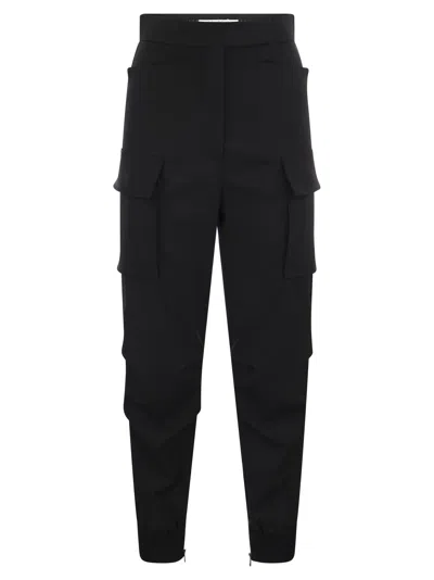 MAX MARA MAX MARA TSKIRT WOOL GABARDINE CARGO TROUSERS