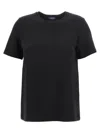 Max Mara Cosmo Interlock T-shirt In Black