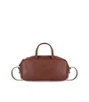 Max Mara Tundra Brown Crossbody Bag In Brown
