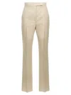 Max Mara Beige Turbigo Pants In Beige