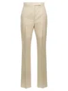 Max Mara Beige Turbigo Pants In Neutral