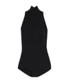 Max Mara High-neck Bodysuit In Black