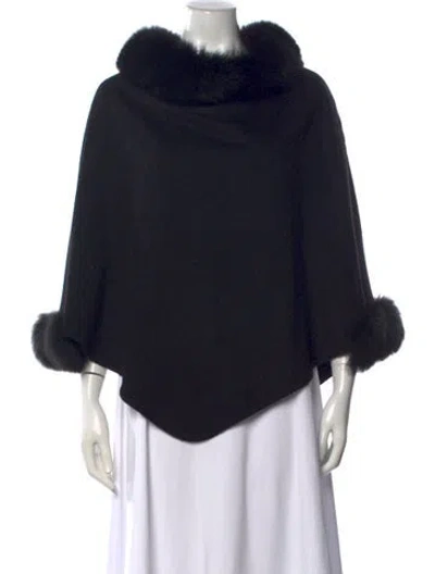 Pre-owned Max Mara Turtleneck Sweater In Black