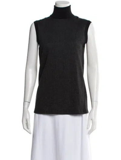 Pre-owned Max Mara Turtleneck Sweater In Gray