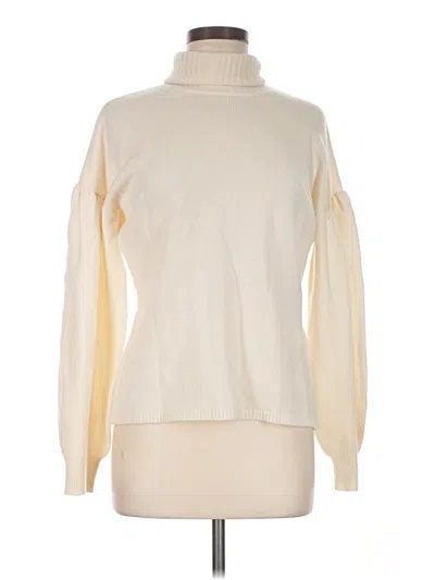 Max Mara Turtleneck Sweater In Ivory