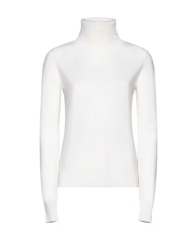 Max Mara Turtleneck In White