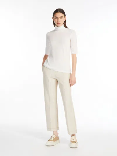 Max Mara Unghia Sweater In White