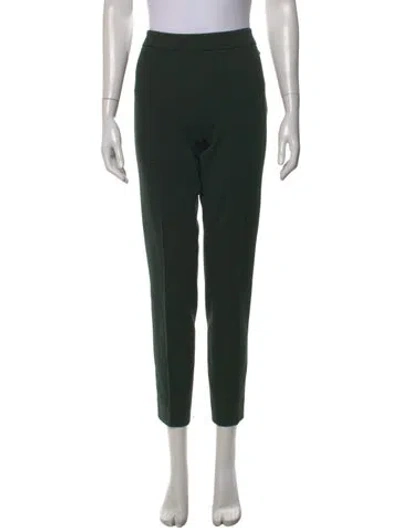 Pre-owned Max Mara Tweed Pattern Straight Leg Pants In Multi