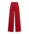 Max Mara Twill Wide-leg Casual Pants