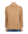 Max Mara Twisted Long-sleeved Sweater In Nude