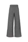 Max Mara Two-tone Cotton Blend Tay Wide-leg Pant
