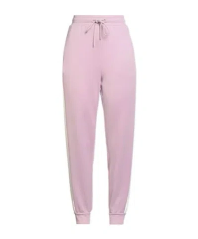 Max Mara Two-color High-waisted Casual Sportswear Pants In Pink
