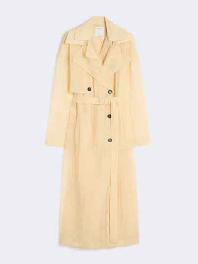 Max Mara Two-piece Technical-fabric Trench Coat In Orange