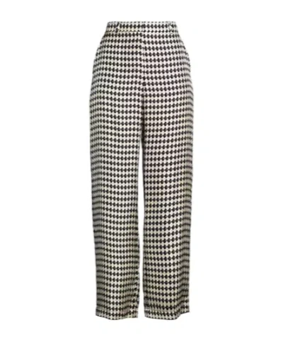 MAX MARA TWO-TONE LOOSE-FIT TROUSERS