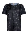 Max Mara Two-tone Tops In Animal Print