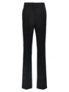 Max Mara High Waist Slim Fit Trousers In Black