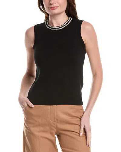 Max Mara Udine Tank In Black