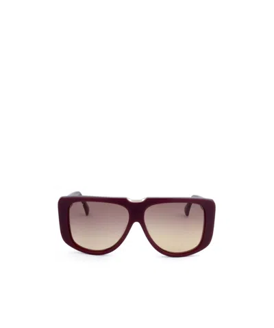 Max Mara Ull Frame Sunglasses In Brown