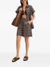 Max Mara Ululato Shorts In Brown