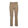 Max Mara Umanita Pants In Beige Cotton