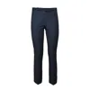 Max Mara Cropped Slim-fit Twill Pants With Mid-rise Waist
