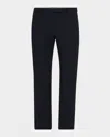 Max Mara Umanita Slim-leg Ankle Cigarette Pants In Blue