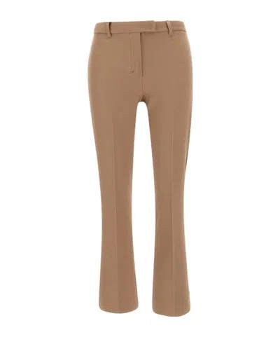 Max Mara 's  Umanita Straight-leg Tailored Pants In Brown