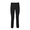 Max Mara Studio Straight Leg Tailored Trousers In Black