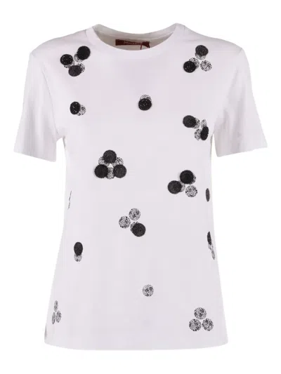 MAX MARA UMANO BEADED T-SHIRT