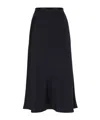 Max Mara Umbrella-shaped Skirt In Black