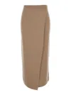 Max Mara Umbria Midi Skirt In Multicolor