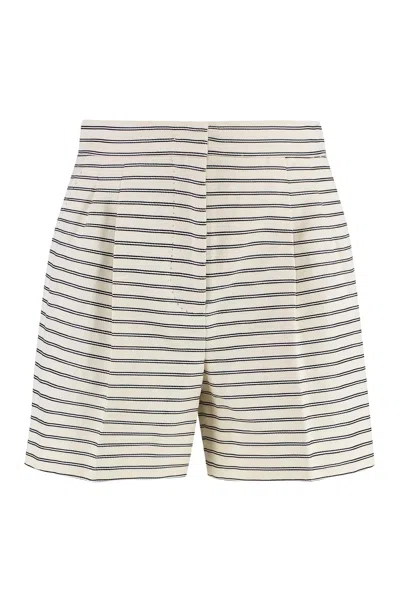MAX MARA UMBRO COTTON BERMUDA SHORTS