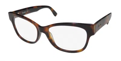 Max Mara Unisex Mm1213 Eyeglasses In Tortoise In Brown