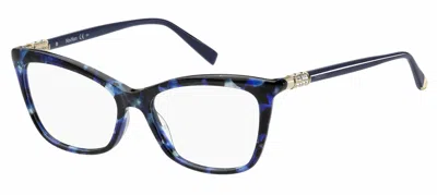 Max Mara Unisex Mm1339 Eyeglasses In Jbw Blue