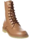 Max Mara Tan Urban Combat Boots In Brown