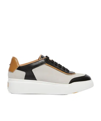 Max Mara Urban Suede Sneakers In Black