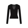 Max Mara Black Urlo Silk-cashmere Pullover In Black