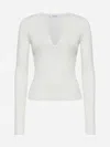 Max Mara Urlo Silk And Cashmere Sweater In Vanilla