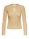 MAX MARA URLO SWEATER IN SILK AND WOOL BLEND