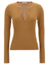 Max Mara Urlo Sweaters And Cardigans Beige