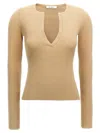 Max Mara Ribbed V-neck Sweater