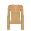 Max Mara Urlo Sweaters And Cardigans Beige