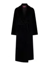 Max Mara Maxmara Studio Usa Coat In Black