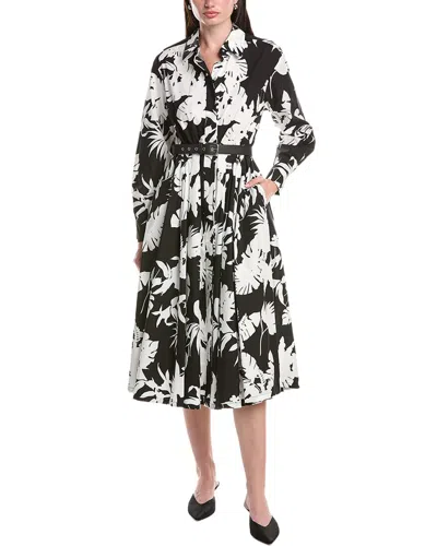 Max Mara Ussel Midi Dress In Black