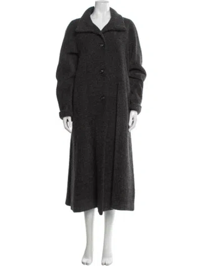 Pre-owned Max Mara Utility Jacket In Gray