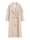 Max Mara Utrench Raincoat In Pink