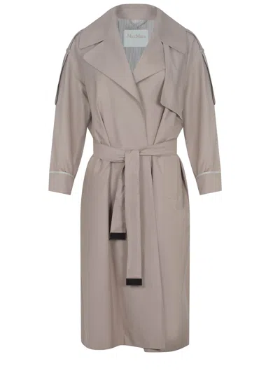 Max Mara "utrench" Trench In Gray