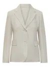 Max Mara Uva Blazer In 白色