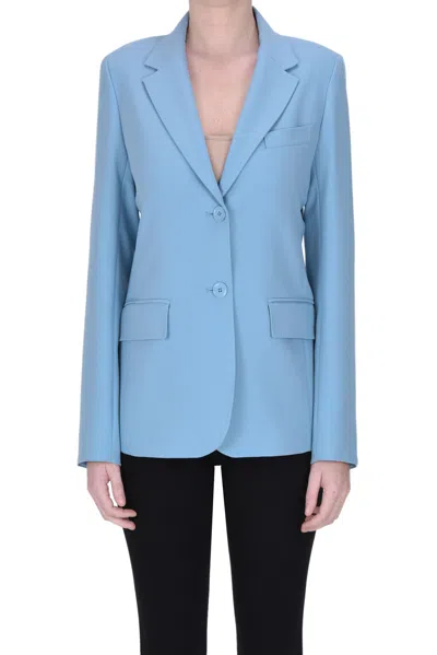 Max Mara Uva Blazer In Cornflower Blue