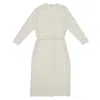 Max Mara Women Wool And Cashmere Long Cardigan In White